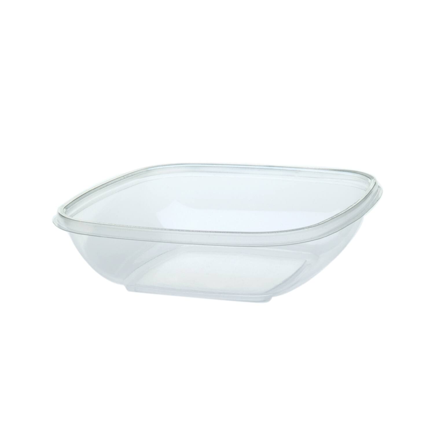 SALADEBOWL 250ml 4KANT TRANSPARANT  500st
